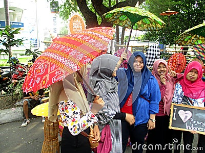 Umbrella festival Editorial Stock Photo