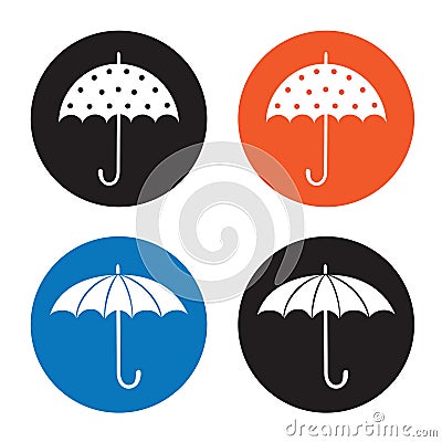 Umbrella icon Vector Illustration