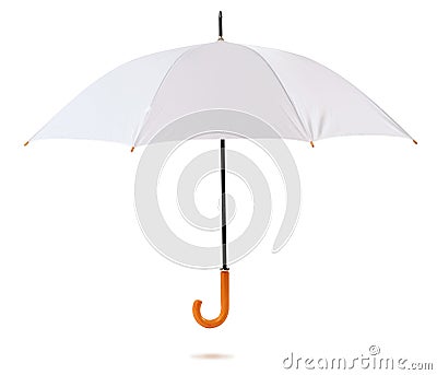 Umbrella. Isolated Stock Photo