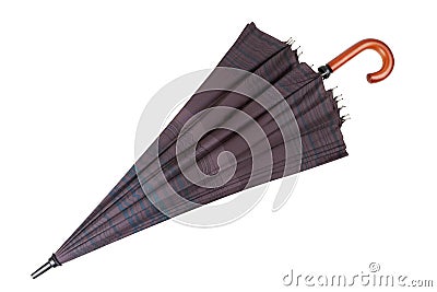 Umbrella isolated on white Stock Photo