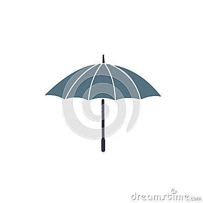 Umbrella logo icon Vector Illustration