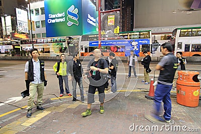 Pedestrian, urban, area, vehicle, street, city, crowd, recreation, advertising, road Editorial Stock Photo