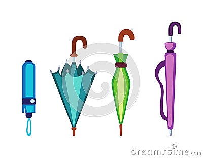 Umbrella vector icon Vector Illustration