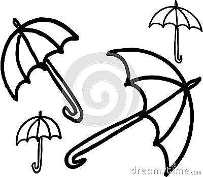 Umbrellas Stock Photo