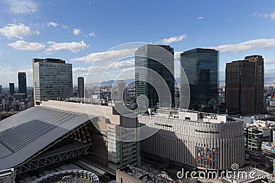 Umeda in Osaka, Japan Editorial Stock Photo