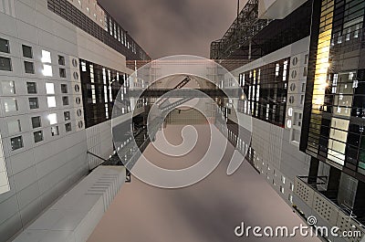 Umeda Sky Building in Osaka, Japan Stock Photo