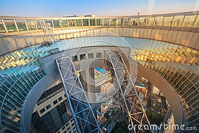 Umeda Sky Building rooftop Editorial Stock Photo