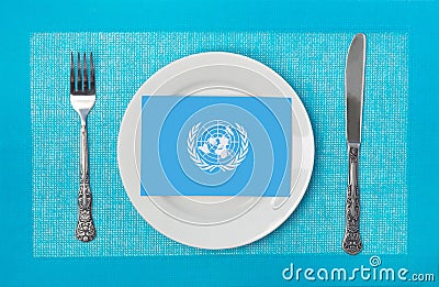 UN Food Program Editorial Stock Photo