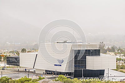 Unasur Building Middle Earth Quito Ecuador Editorial Stock Photo