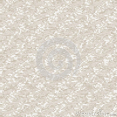 Unbleached Mottled Melange Texture Background. Diagonal Woven Stripe Style. Vector Pattern Design. Ecru Beige White Vector Illustration