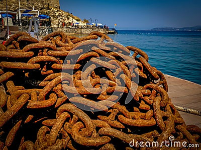 Unchained my boat Stock Photo