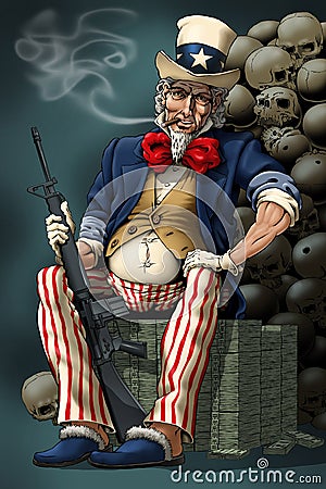 Uncle Sam Stock Photo