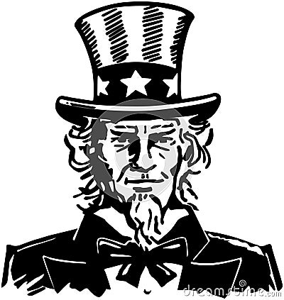 Uncle Sam 3 Vector Illustration