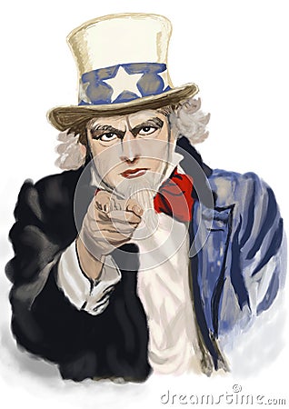 Uncle Sam Stock Photo