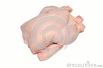 Uncooked chicken Stock Photo