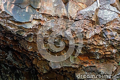 Undara Lava Tubes Delicate Ecosystem On Tour Australia Stock Photo