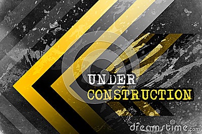 Under construction Stock Photo