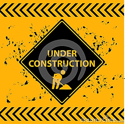 Under Construction Stock Photo