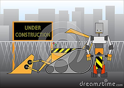 Under construction Vector Illustration