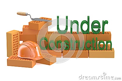 Under construction and building concept Stock Photo