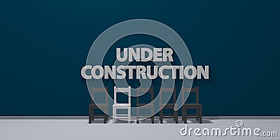 Under construction Stock Photo