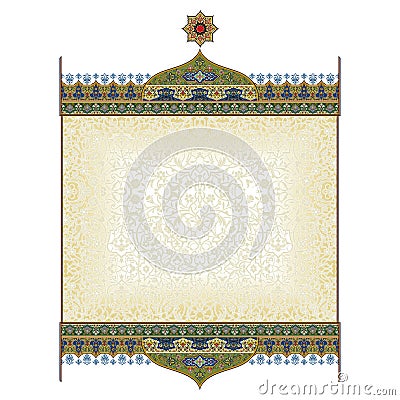 Old World Borders Vector - Tiled frame in plant leaves and flowers Framework Decorative Elegant style Vector Illustration