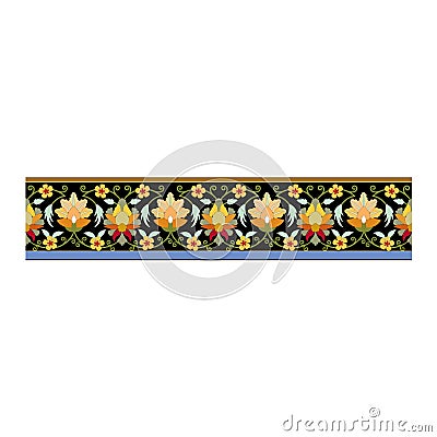 Abstract oriental mosaic decorative colorful World Ornaments graphic Vector Illustration