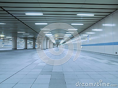 Underground passage Stock Photo