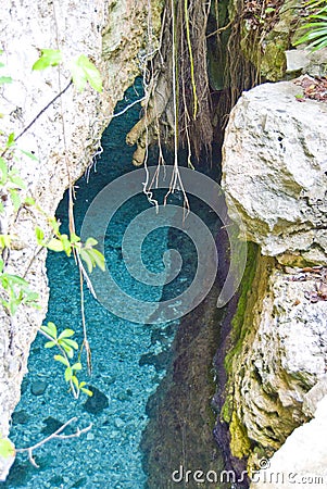 Underground river Stock Photo