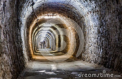 underground theme park in salt mine Salina Turda Editorial Stock Photo