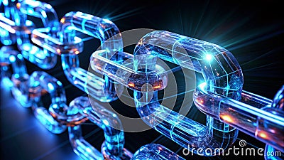 Understanding Blockchain Technology A Secure and Transparent Digital Ledger System for Secure Data Management Stock Photo