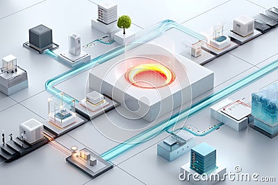 Understanding Cybersecurity, Data Protection, and Privacy in a Digital Connected World: Essential Concepts Explained Stock Photo