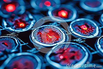 Understanding neurology exploring the nervous system, brain functions, and disorders Stock Photo