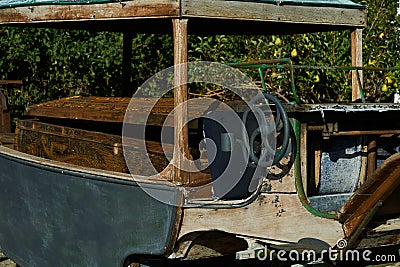 Undertakers Wagon Stock Photo