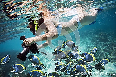 Underwater Life Stock Photo