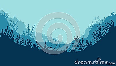 Underwater 1 Vector Illustration