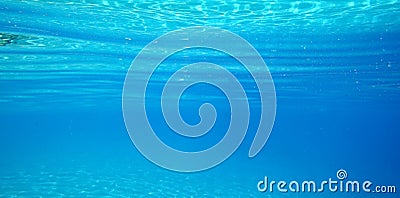 Underwater wave Stock Photo