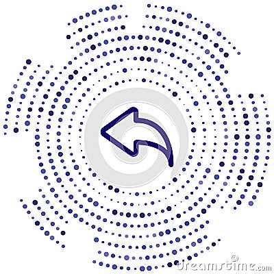 undo vector icon. undo editable stroke. undo linear symbol for use on web and mobile apps, logo, print media. Thin line Vector Illustration