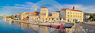 UNESCO town of Trogir panorama Stock Photo
