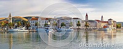 UNESCO town of Trogit view Stock Photo