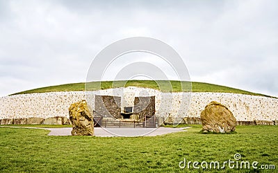 UNESCO World Heritage - Newgrange, Ireland Stock Photo