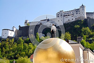 UNESCO world heritage site Salzburg Editorial Stock Photo