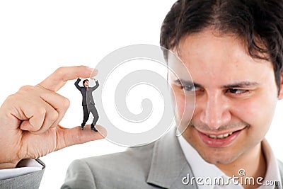 Unfair competition Stock Photo