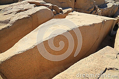 The unfinished obelisk Stock Photo