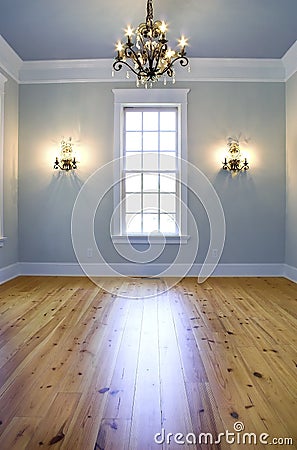 Unfurnished diningroom Stock Photo