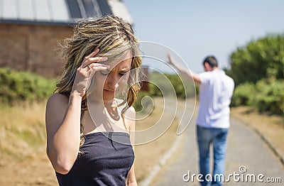 https://thumbs.dreamstime.com/x/unhappy-man-angry-woman-leaving-quarrel-frustrated-women-focus-men-background-34678779.jpg