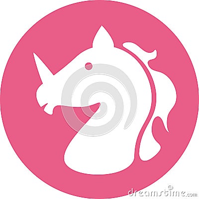 Unicorn icon Vector Illustration