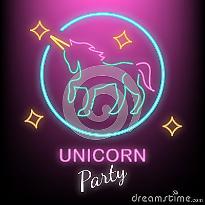 Unicorn logo 3 Vector Illustration