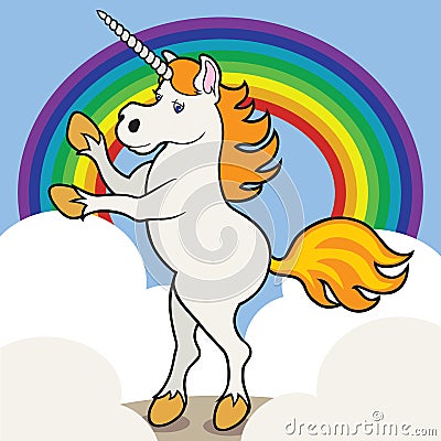 Unicorn Vector Illustration