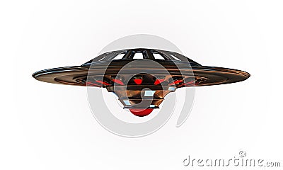 Unidentified flying object Stock Photo